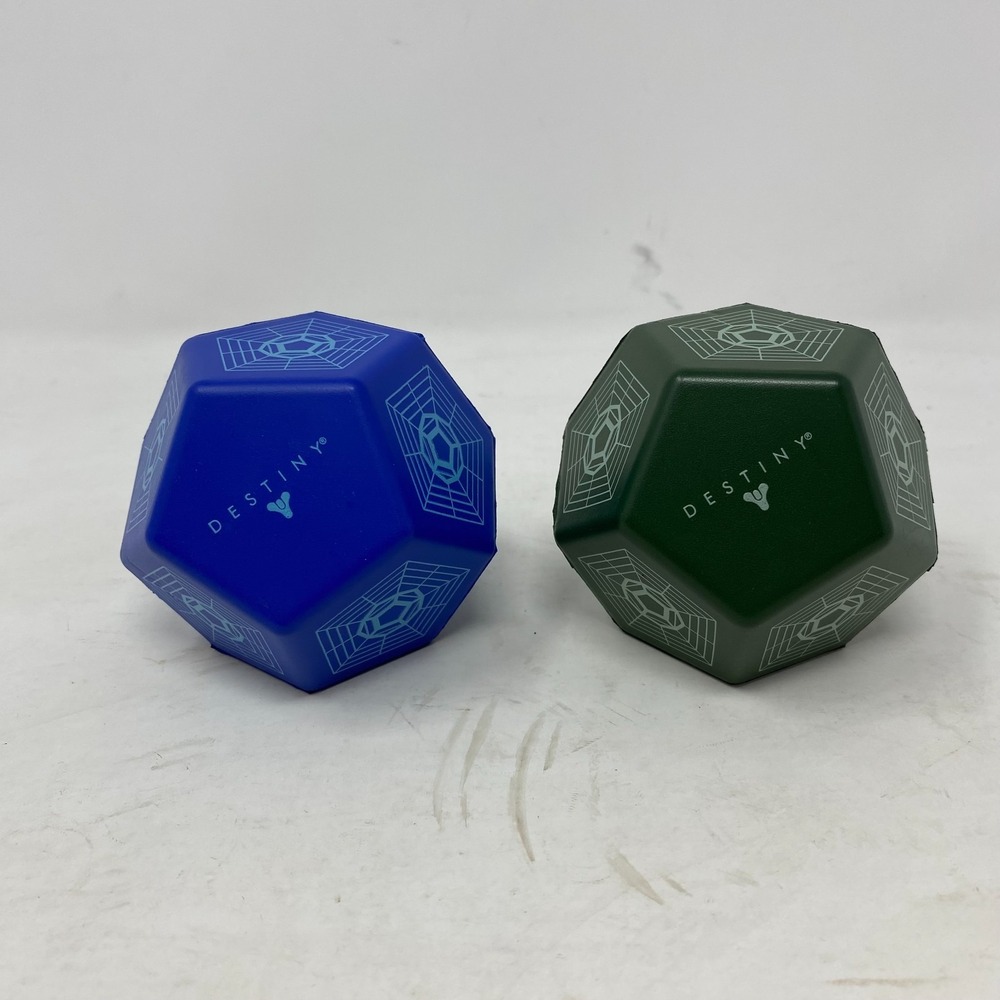 Destiny 2 Foam Engram Stress Balls Official Bungie‎ Merchandise Green Blue